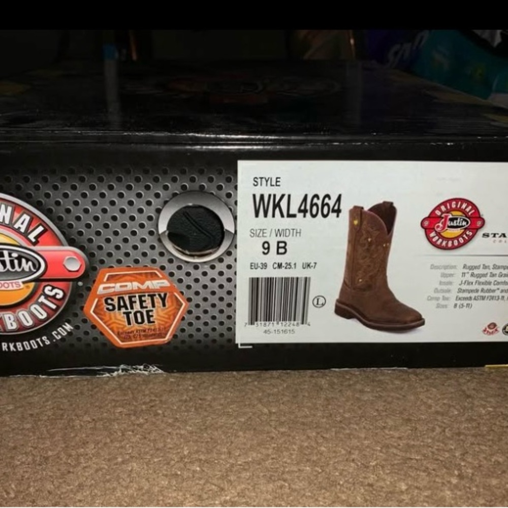 Justin Boots Brown Heeled Boots